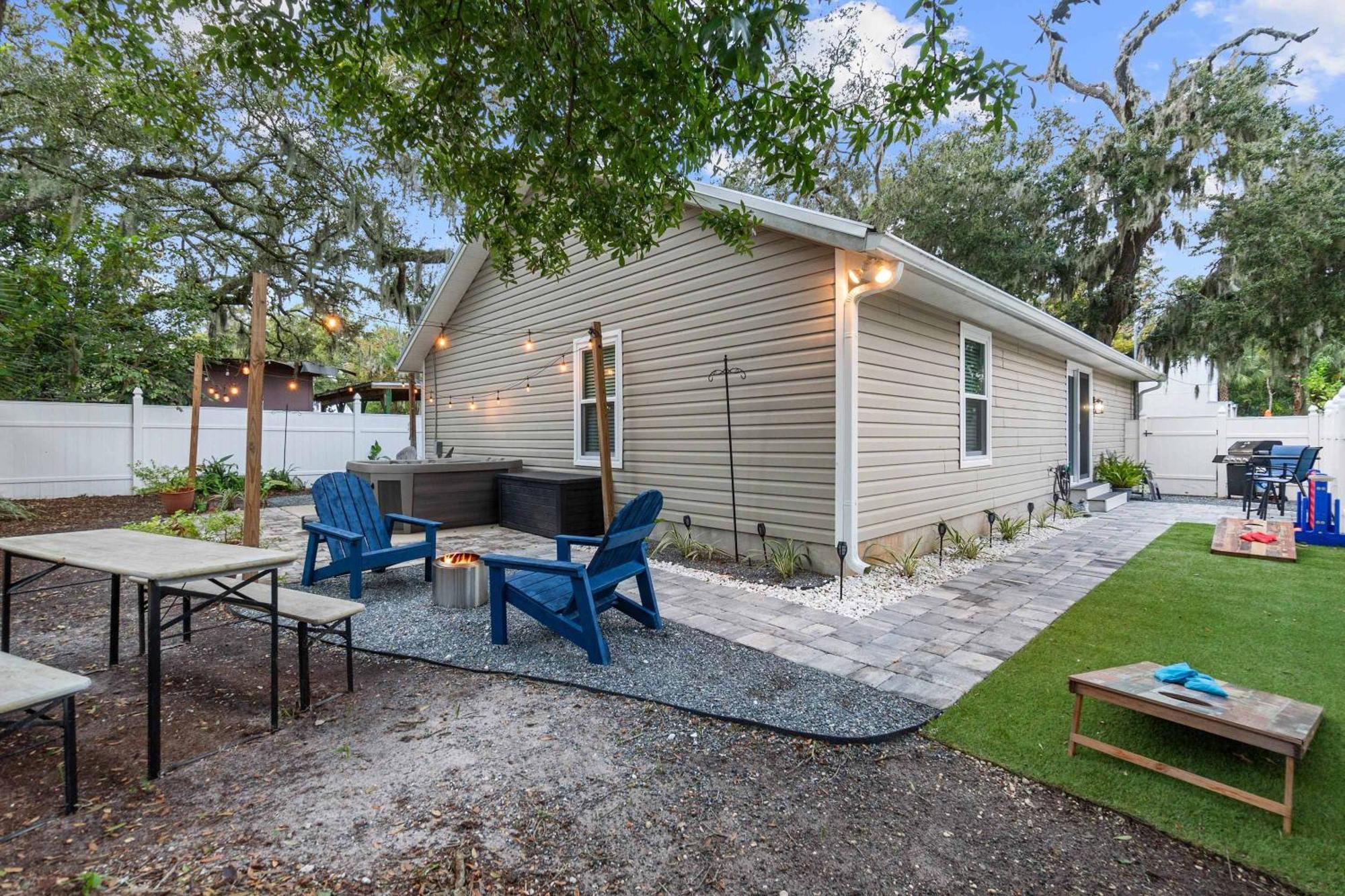 Peaceful Pearl Retreat- 5 Minutes To Downtown, 10 Minutes To Beach St. Augustine Bagian luar foto